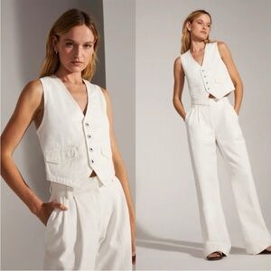 NEW Favorite Daughter The Poppy Vest in Geneva Size Large